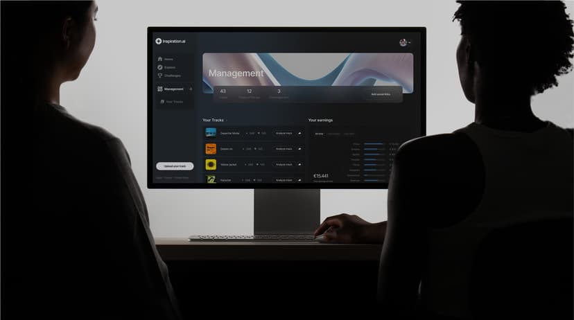 Een digitale A&R-manager voorzien van Kunstmatige Intelligentie